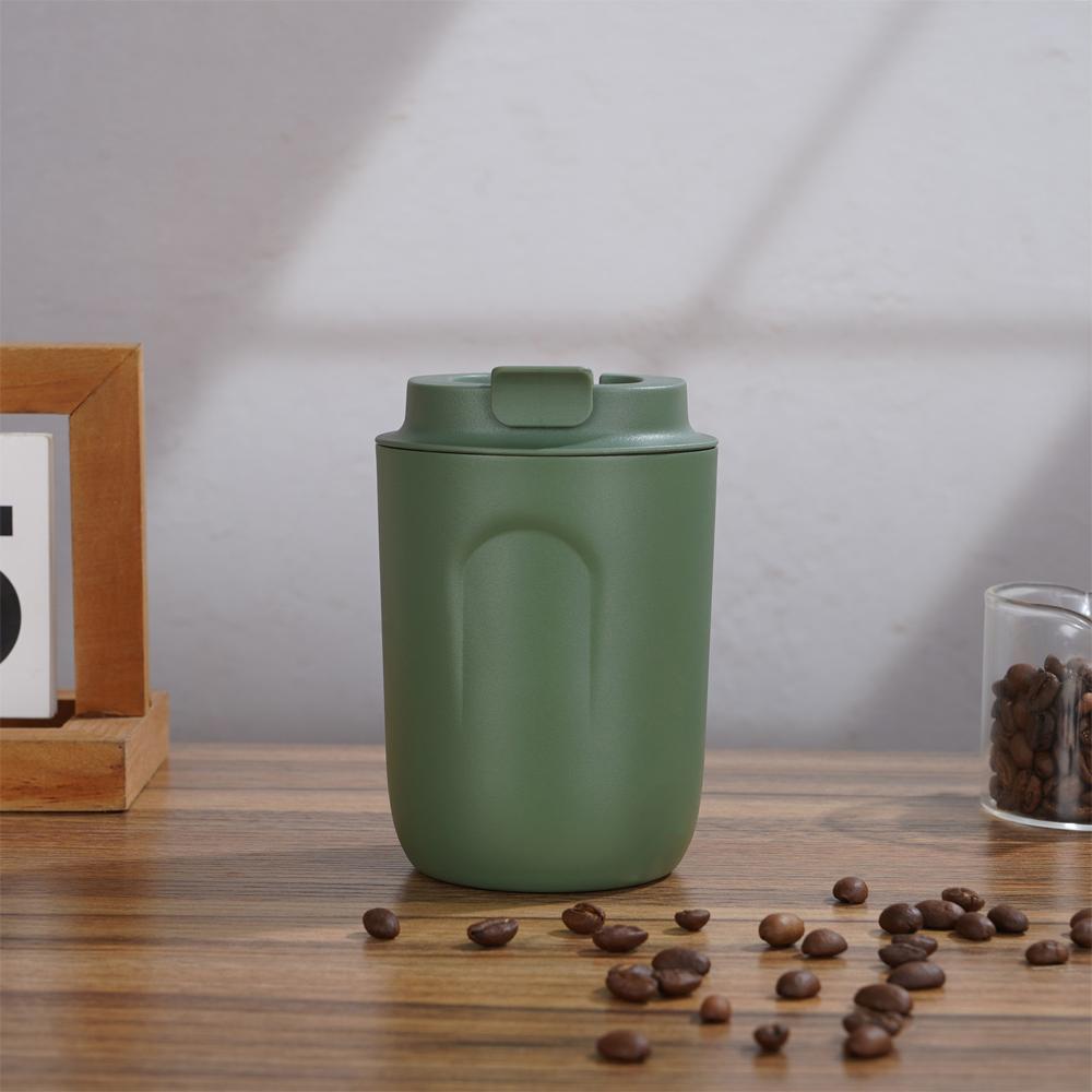 Insulated Water Bottle Thermal Coffee Travel Mug Tumbler Cup Stainless Steel Vacuum Insulated Thermos Flasks Leakproof Drinkware 220ML