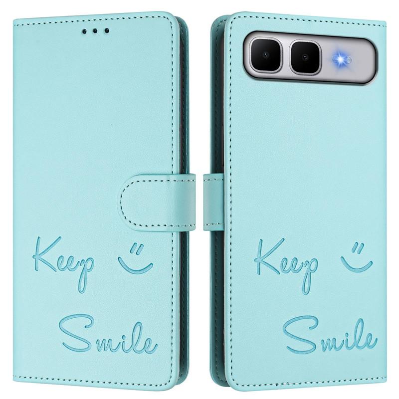 Für Infinix Smart 10 Plus Hülle Flip Etui auf Für Infinix Smart10 Plus Klassische Handy-Geldbörse Lederhülle X6725B Coque Rückseite