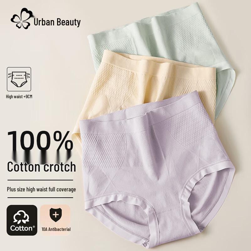 Urban Beauty Women's High Waist Tummy Control Briefs