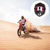 Motorcycle Goggles Dirt Bike ATV Off-Road Riding Motocross Glasses with Sun UV Protection Neck Gaiter Face Cover