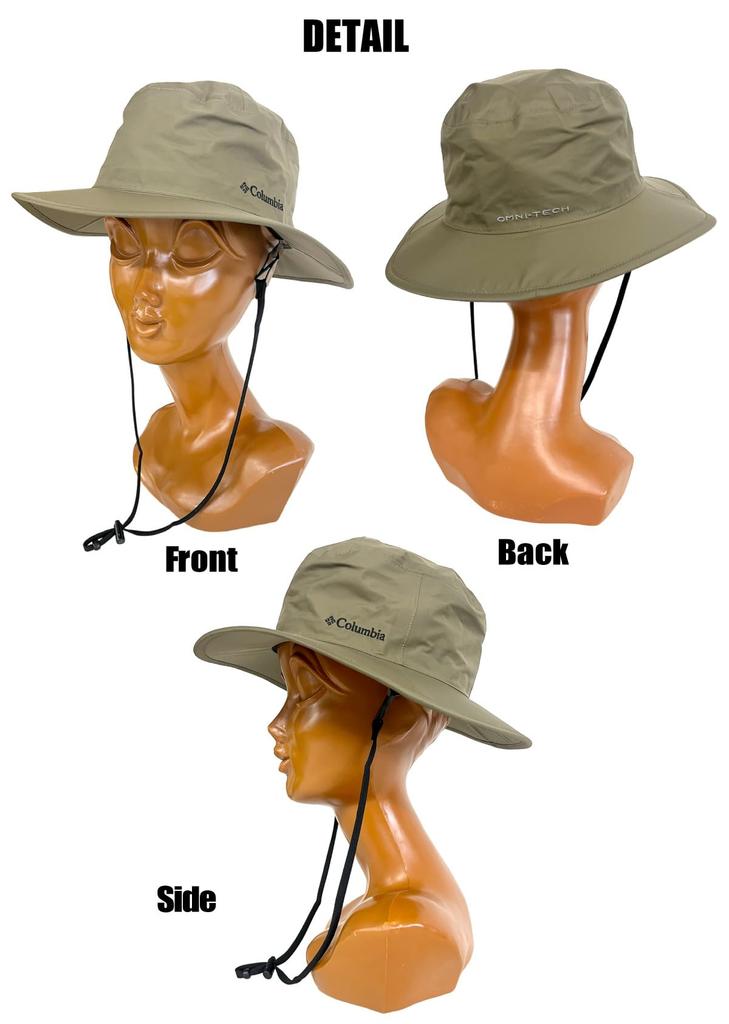 Columbia Tiffin Hill Fall Double Boonie Hat, Size S/M, Peatmoss, PU5612