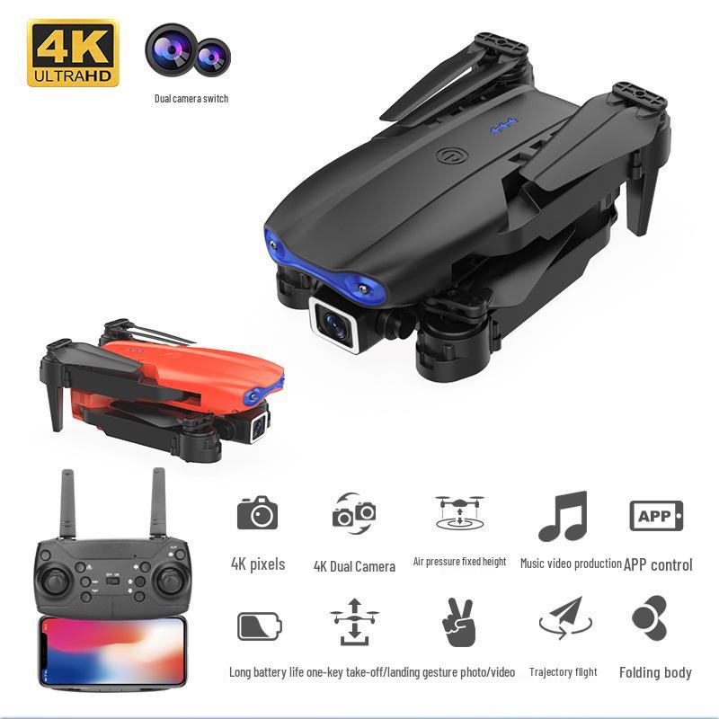 K3 4K Dual Camera Folding Drone Quadcopter HD Aerial Photography Remote Control E99Pro E88