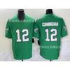 Philadelphia Eagles NFL Jersey 1 Jalen Hurts Green Embroidered Football Shirt Men