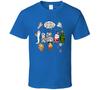 Jesus With Guardian Superheroes Campfire T-Shirt How I Saved The World TShirt