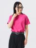 Beams Boy S/S TEE Boy Embroidery Crew Short Sleeve T-Shirt Women's FUCHSIA 2