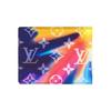 Louis Vuitton Monogram Sunset Tie-Dye Multifunctional Leather Wallet Men Wallet Multicolor M80954