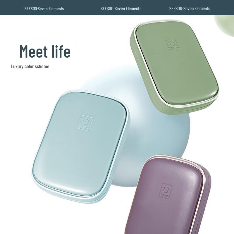 SEESOO Portable 7-Piece Nail Care & Grooming Kit