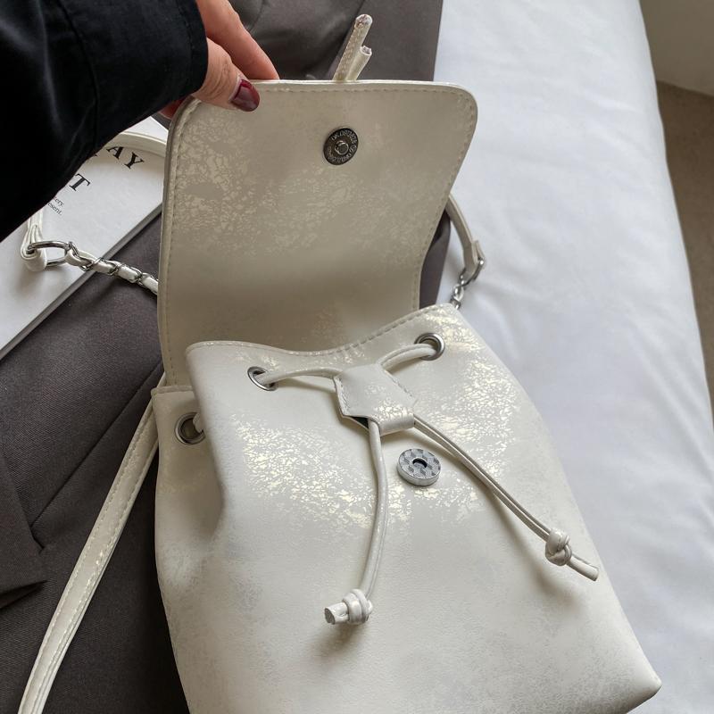 Double shoulder bag, bow shaped bag, women's  new trendy Korean backpack, cute women's bag, hand-held single shoulder bag,