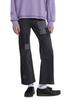 PATCH STRETCH DENIM PANTS Women's M 010 Black 783-4211601