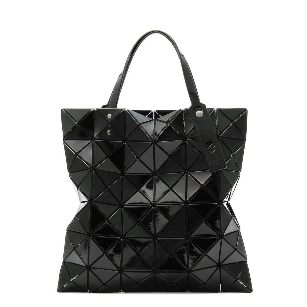 

Issey LUCENT Сумка-тоут SHINY BLACK BB AG053 15 [Baobao Miyake] BASIC/Lucent 6×6 (Чорний) чорний