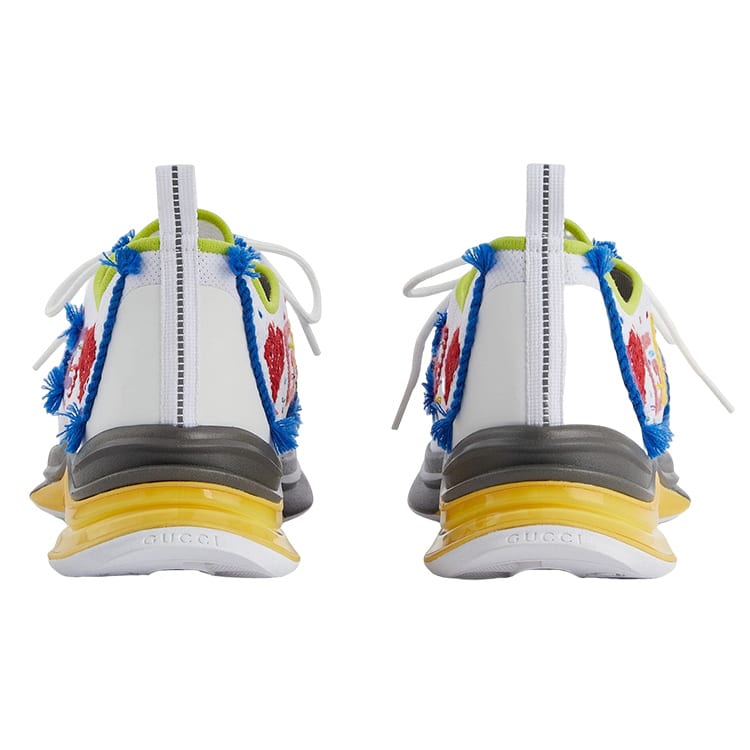 GUCCI Run Sneakers White 708643 FAAJQ 9142