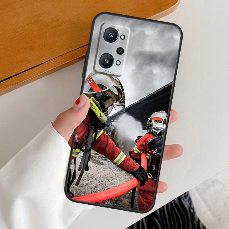 Bohaterowie Strażacy Strażak Dla Realme C67 C55 C53 C51 C35 C33 C31 C30 C25s C21Y GT Neo 6 GT5 9 10 11 12 Pro Plus Etui