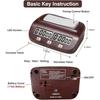 3-i-1 Multifunktionell Schackklocka Bärbar Digital Schacktimer Lätt Professionell Speltimer