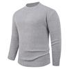 Men's And Women's Casual And Fashionable Knitted Sweaters, Long-sleeved Round-neck Knitted Checkered Top Sweaters