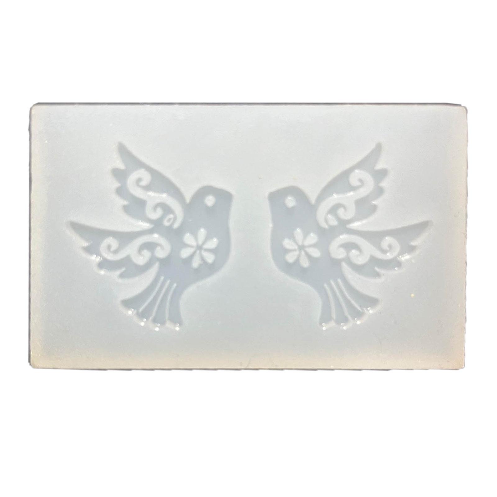 

Эпоксидная силиконовая форма в форме голубя, аксессуары, формы, гибкие украшения, изготовление форм, принадлежности для изготовления ювелирных изделий, инструмент