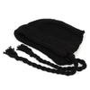 Universal chemistry Rope Black Knit Bonnet Hat