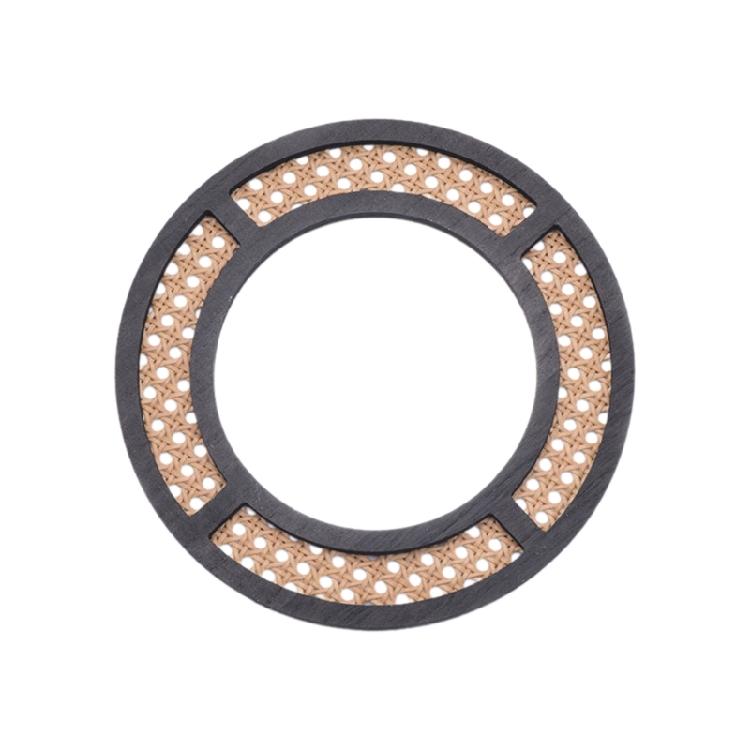 Плетеный ротанг круглый зеркальный инновационные украшения макияж зеркальный настенный зеркальный 1 чёрный