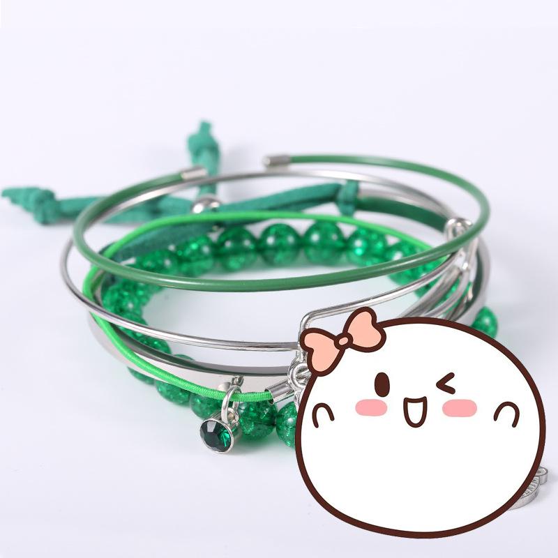 Harry Potter Gryffindor Bangle Set: Stainless Steel Bracelet for Couples - Perfect Christmas or Birthday Gift