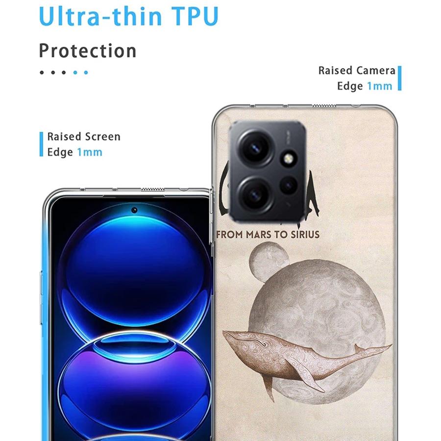 G-Gojira Band Handyhülle Für Redmi 12 13C 14C 12C Note 14 13 Pro Plus 10 10A 10C 9 9A 9C 9T K70 K80 Pro 8 8A Klar TPU