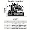 Retro Metal Truck Wall Art Rustic Garage Decor Outdoor Sign Festival Gift Sculpture