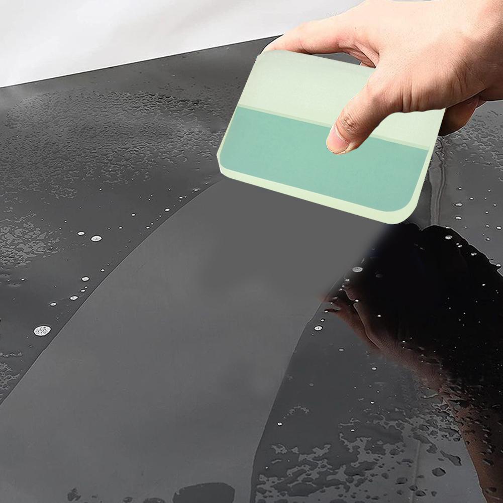 TPU Soft Scraper for Car PPF Paint Protection Film Flexible Beef Tendon Squeegee Vinyl Wrap Window Tint Water Scraper Tool