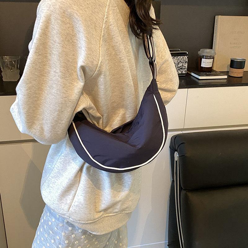 Shangxin Messenger Bag Women'S Bag Trendy Simple Underarm Bag Women'S Lightweight Large-Capacity Shoulder Messenger Bag