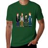 Rick Neil Mike y Vyvyan Pixel Art Camiseta Inspirada en The Young Ones camisetas personalizadas para aficionados al deporte hombre