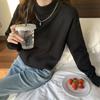 Womens Half Turtleneck Knit Sweater Short Thick Pullover Fall Winter Casual Top