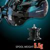 Newly Light Game Bait Casting Fishing Reel Magnetic Brake System 7.1:1 Small Body Fishing Reel 5+1 BB 4kg Max Drag Waterproof and Corrosion Resistant
