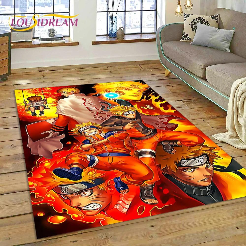 Cartoon 3D I-Itachi Japan Anime  Area Rug,Carpet Rug for Living Room Bedroom Sofa Doormat Decoration, Kids Non-slip Floor Mat