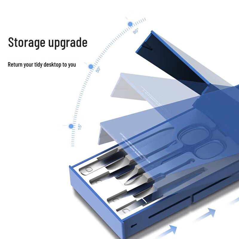 Seesoo 7-Piece Manicure Pedicure Grooming Kit