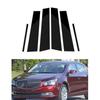6Pcs/Set Car Pillar Posts Door Window Trim Cover Stickers for Buick Lacrosse 2010-2016 Auto Styling