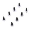 8PCS Tail Gate Cover Bolts 6507447AA High Strength Plastic Replacement for Ram 1500 2500 3500 2002 2022
