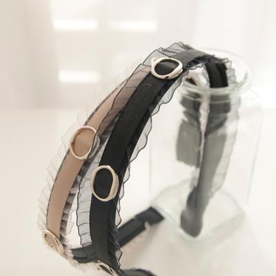 J.Lauren Fabric Lace O-shaped Hairband H0785