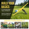 1set ABS Body Putting Trainer Adjustable Straps Golf Stroke Guide  Practice Green