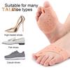 1 Pair Toe Separator for Orthopedic Bunion Foot Alignment Toe Spacer Straightener Pain Relief Shoe Inserts for Plantar Fasciitis Corns