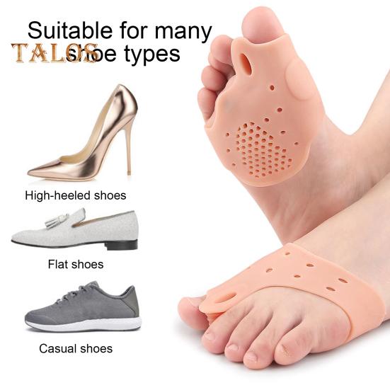 1 Pair Toe Separator for Orthopedic Bunion Foot Alignment Toe Spacer Straightener Pain Relief Shoe Inserts for Plantar Fasciitis Corns