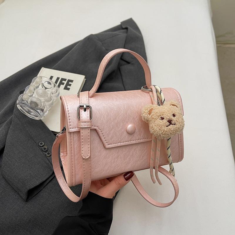 New High-end Fashion Oblique Span Bag Versatile Handbag Spring Small Square Bag Casual Shoulder Bag