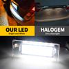 2PCS #1307272070 Led License Number Plate Lights White For Citroen Jumper Fiat Ducato Peugeot Boxer Bus Kasten Car Accessories