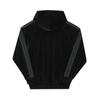 Needles Pu279 C blaCk Velour traCk Hoodie For Men