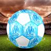 Pallone da Calcio Olympique de Marseille, colorato, adatto a tutte le età, cucito a macchina, materiale PVC, qualità da competizione, durevole e ad alto rimbalzo