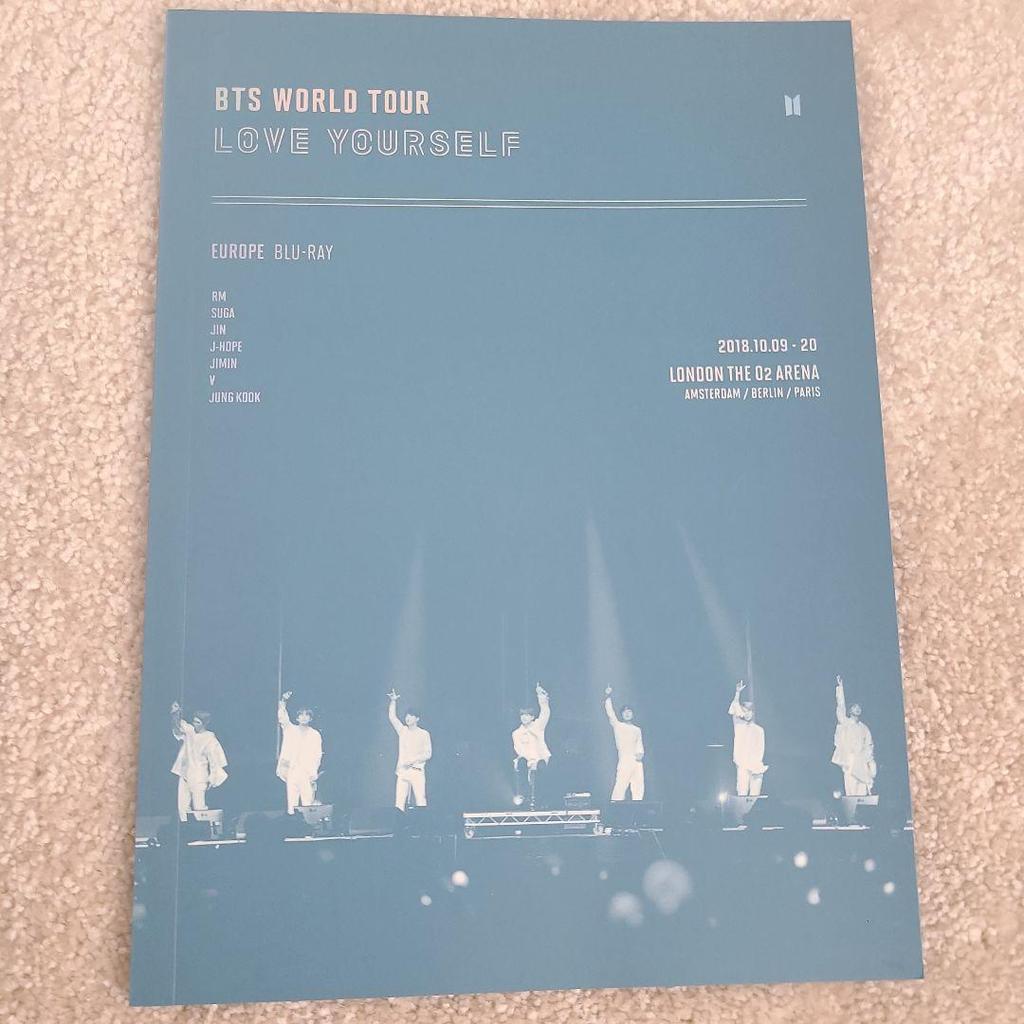 [USED] BTS Loveyourself EUROPE Blu-ray