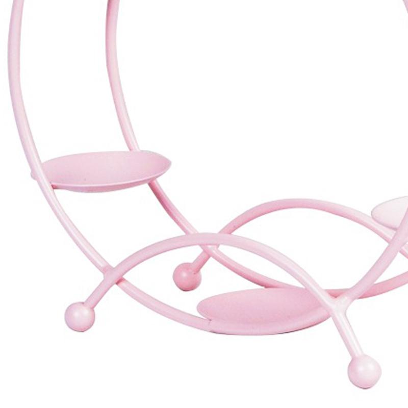 ZK20 Ferris Wheel Display Rack Decorative Safe Rounded Edge Toys Storage Display Bracket Holder for Home White