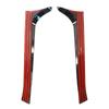 Car Rear Window Side Splitter Trunk Diffuser Canards Spoiler Decorative Plastic For VW Golf 6 MK6 2008-2012 Exterior Decorative Parts