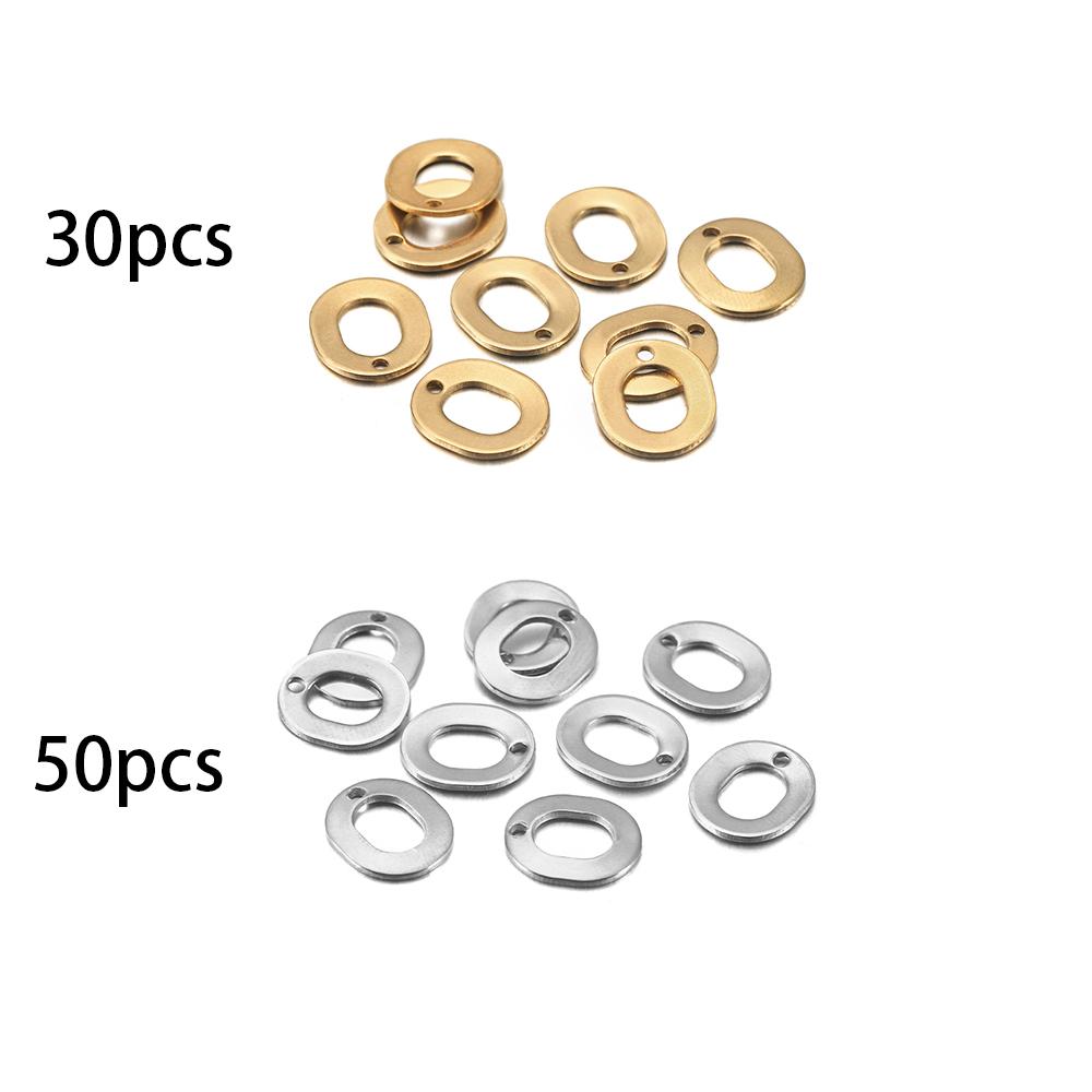 26/50 Stück Edelstahl Gold A-Z Buchstaben Anhänger Alphabet Charms Armband Ohrring für Damen Für DIY Schmuck Anhängerherstellung Zubehör