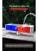 Stainless Steel Lifebuoy Holder with Tripod Storage Rack