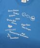COVERNAT WOMAN Gradient T-Shirt Blue