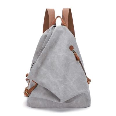 Gran Capacidad A4 Campus Perfecto para y Popular Unisex [KL928] Mochila de Hombre, Casual, Tamaño, Mochila, Desplazamiento, Escuela, Viajes, (Gris claro)