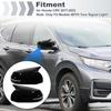 Motoforti 2PCS Left Right Side Ox Horn Wing Mirror Cover Cap for Honda CRV 2017-2022, Car Rear View Mirror Cover, Exterior Door Mirror Housing Mirror