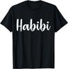 Habibi Perfect Muslim Honeymoon Arabic Wedding Gift TShirt Custom Printed Graphic T Shirts Streetwear Camiseta